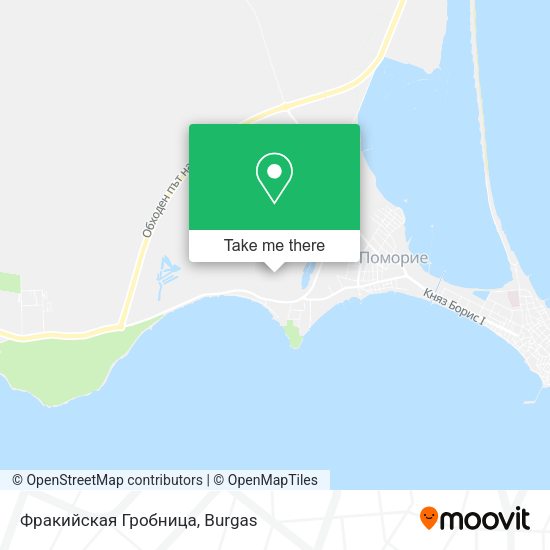 Карта Фракийская Гробница