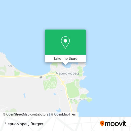 Карта Черноморец