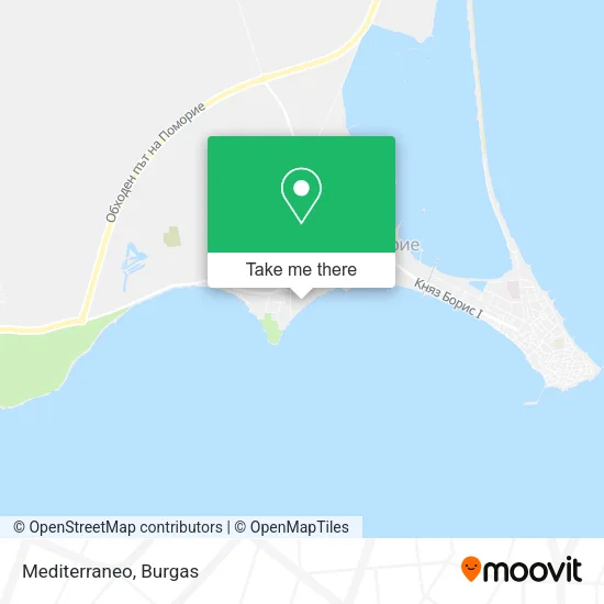 Карта Mediterraneo