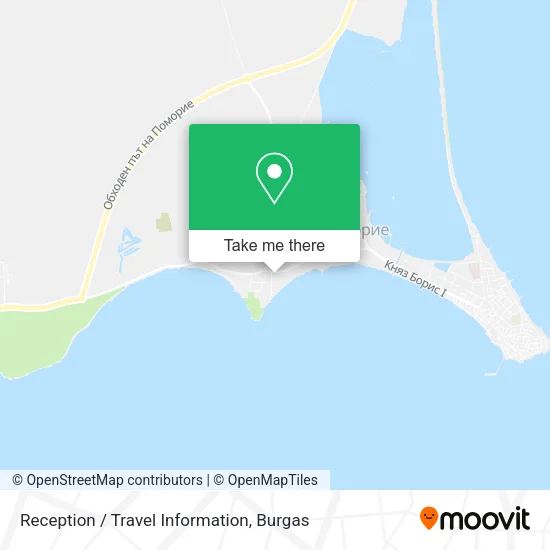 Карта Reception / Travel Information