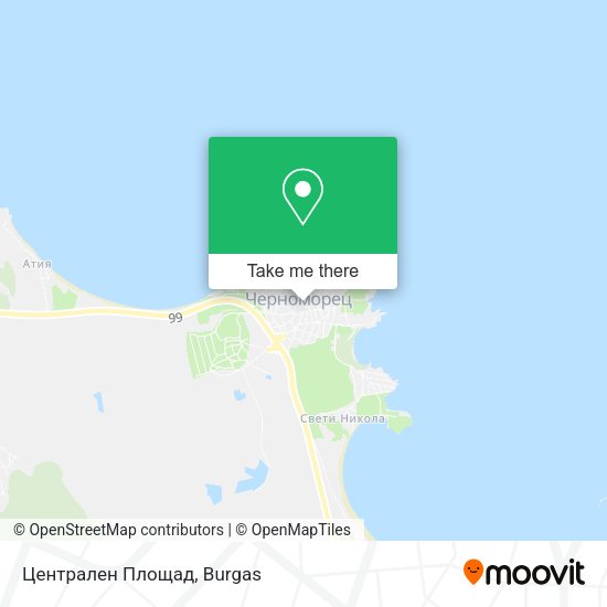 Карта Централен Площад