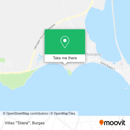 Карта Villas ""Diana""