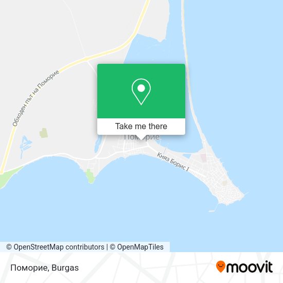 Карта Поморие