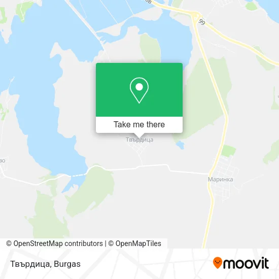 Карта Твърдица