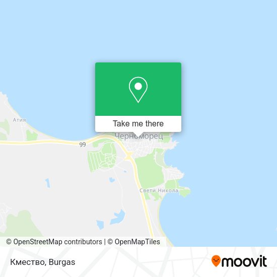 Карта Кмество