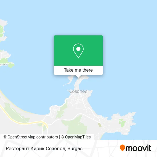 Карта Ресторант Кирик Созопол