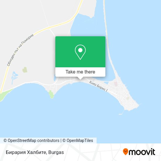 Карта Бирария Халбите