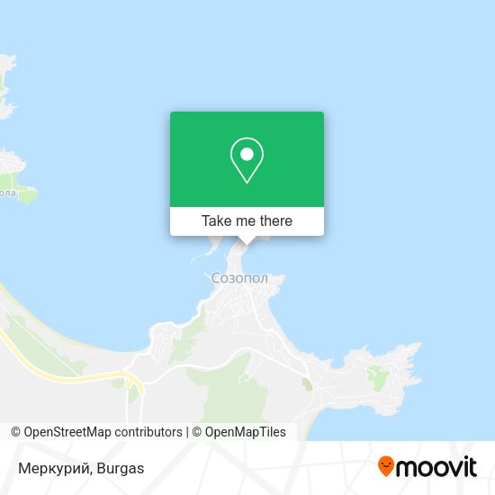 Карта Меркурий