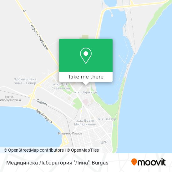 Медицинска Лаборатория "Лина" map