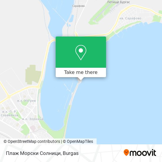 Плаж Морски Солници map