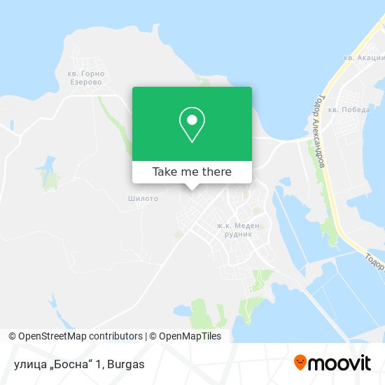 улица „Босна“ 1 map