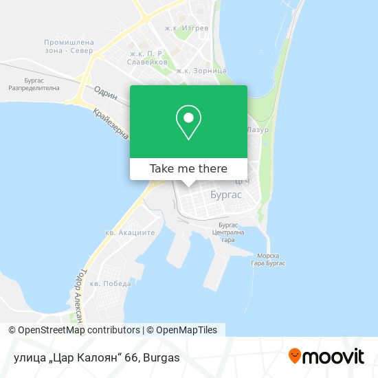улица „Цар Калоян“ 66 map