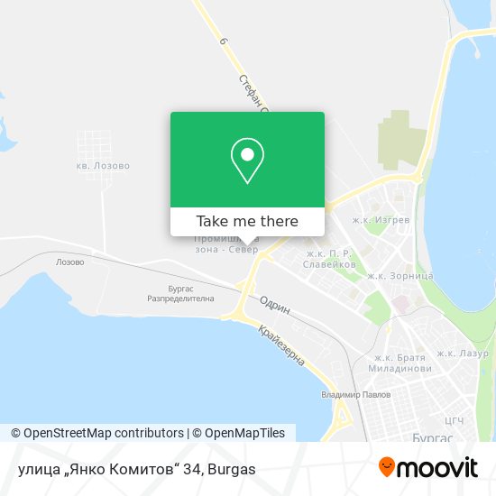 улица „Янко Комитов“ 34 map