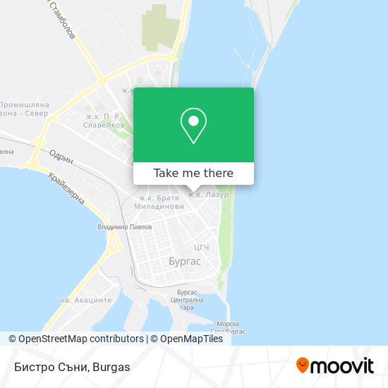 Бистро Съни map
