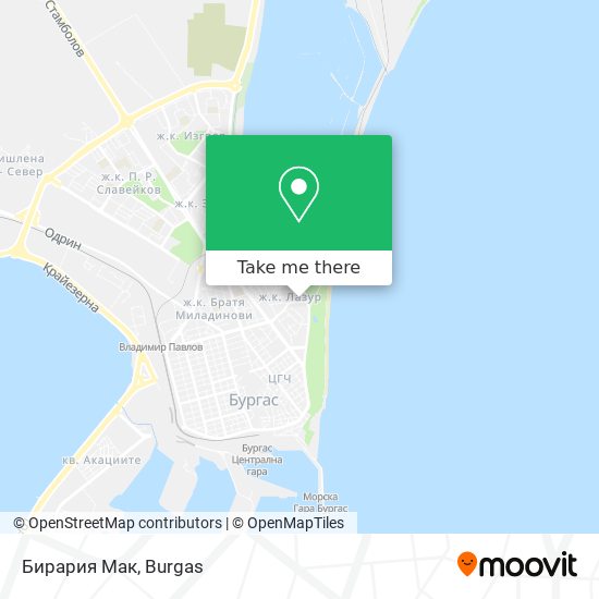 Бирария Мак map