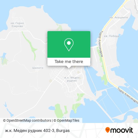 ж.к. Меден рудник 402-3 map