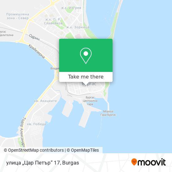 улица „Цар Петър“ 17 map