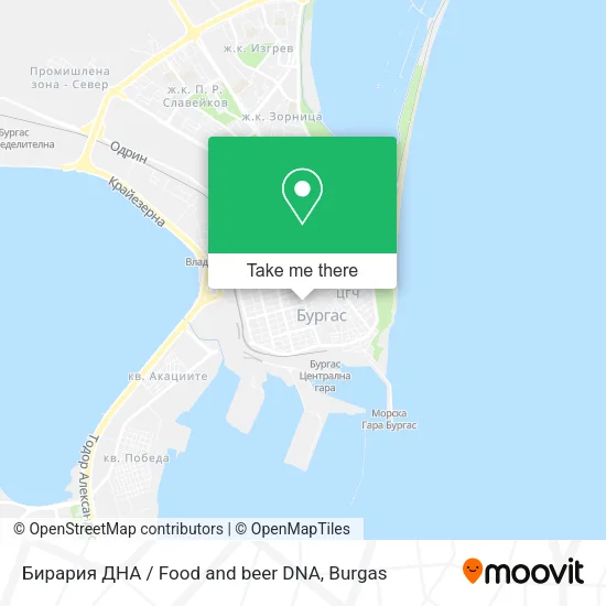 Карта Бирария ДНА / Food and beer DNA