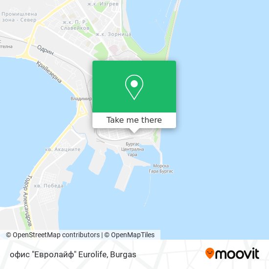 офис "Евролайф" Eurolife map