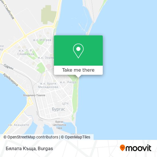 Бялата Къща map