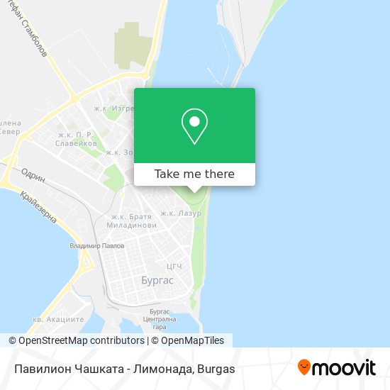 Карта Павилион Чашката - Лимонада