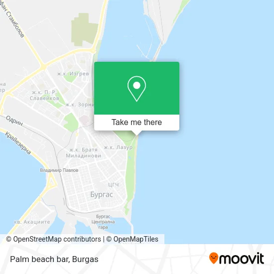 Карта Palm beach bar
