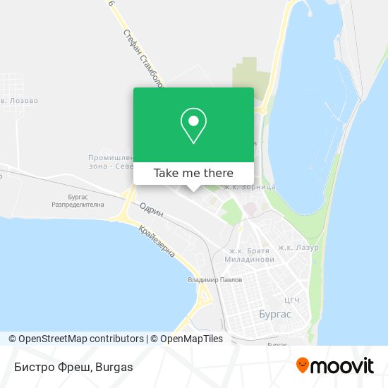 Бистро Фреш map