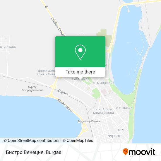 Карта Бистро Венеция