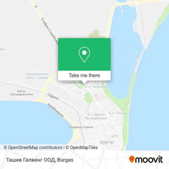 Карта Ташев Галвинг ООД