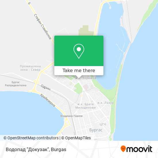 Водопад "Докузак" map