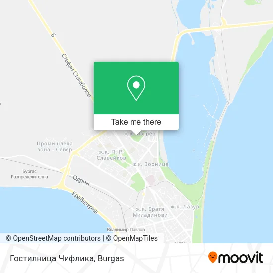 Карта Гостилница Чифлика