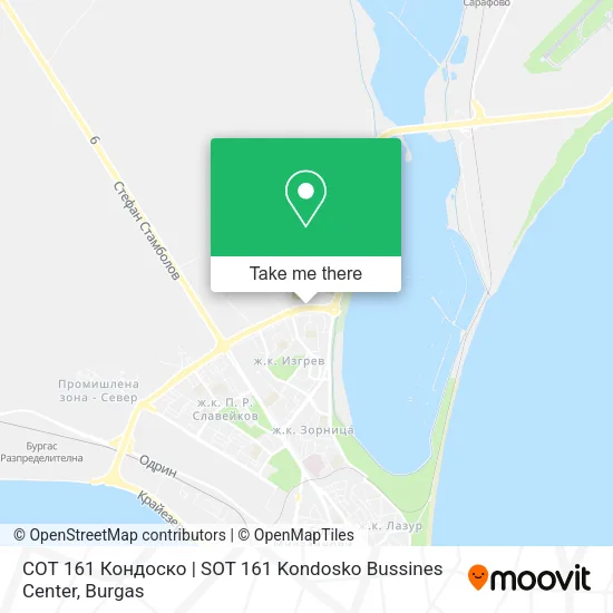 Карта СОТ 161 Кондоско | SOT 161 Kondosko Bussines Center