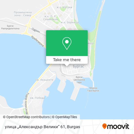 улица „Александър Велики“ 61 map