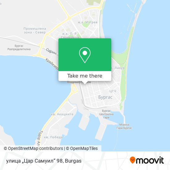 улица „Цар Самуил“ 98 map