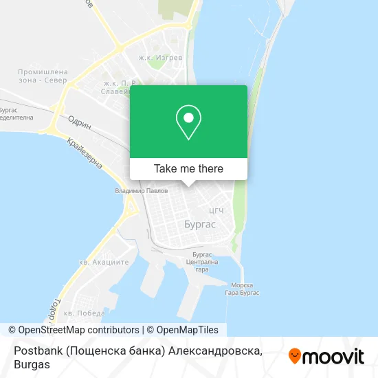 Карта Postbank (Пощенска банка) Александровска