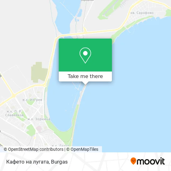 Карта Кафето на лугата