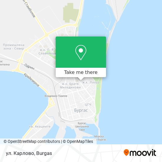 ул. Карлово map