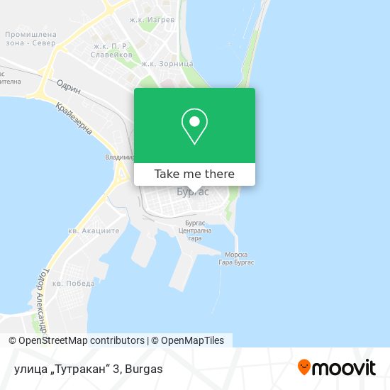 улица „Тутракан“ 3 map