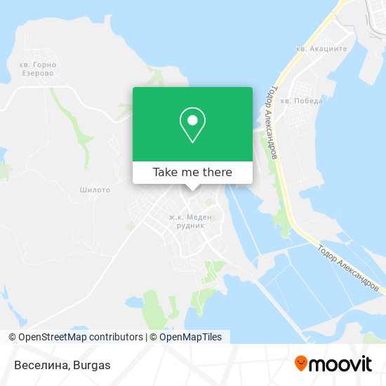 Веселина map