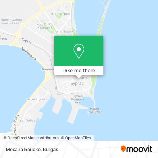Механа Банско map