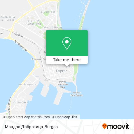 Мандра Добротица map