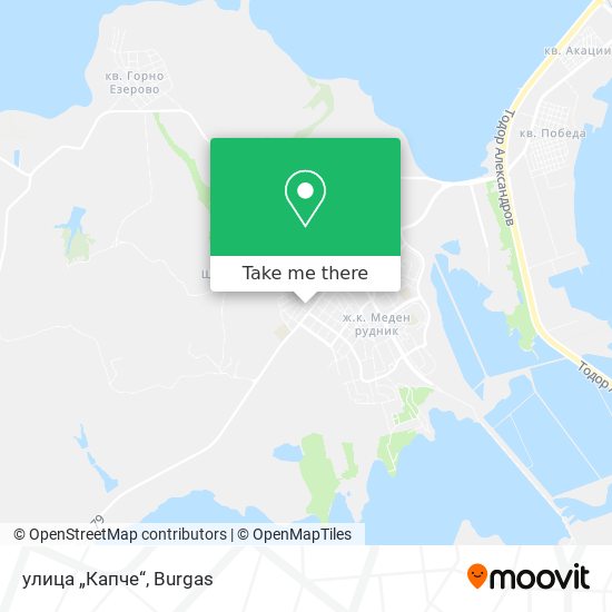 улица „Капче“ map