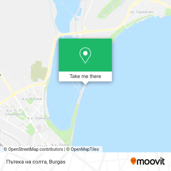 Карта Пътека на солта