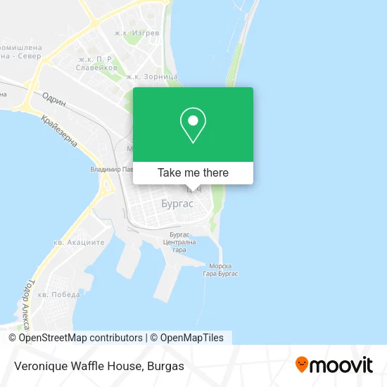 Карта Veronique Waffle House