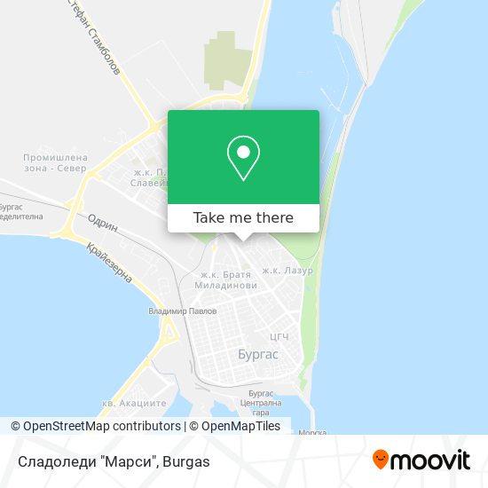 Сладоледи "Марси" map