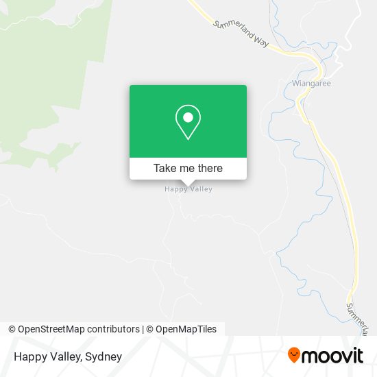 Mapa Happy Valley