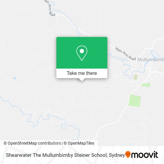 Shearwater The Mullumbimby Steiner School map