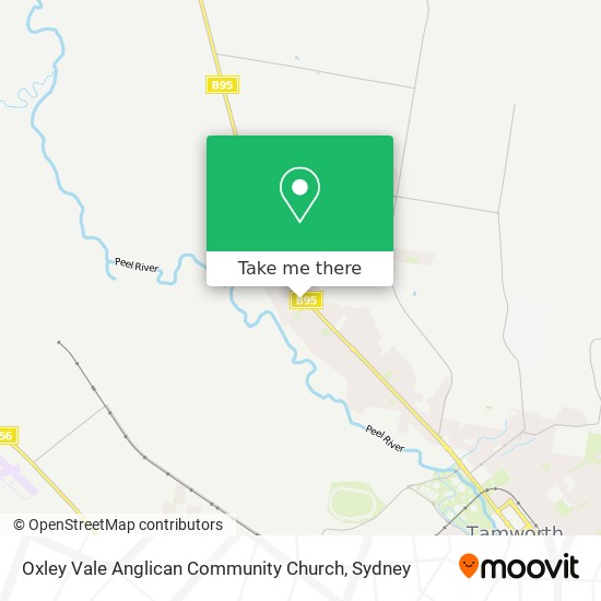 Oxley Vale Anglican Community Church map