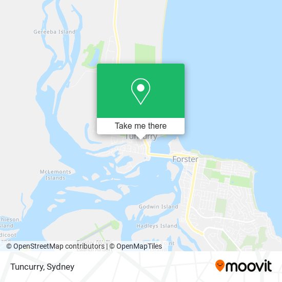 Mapa Tuncurry