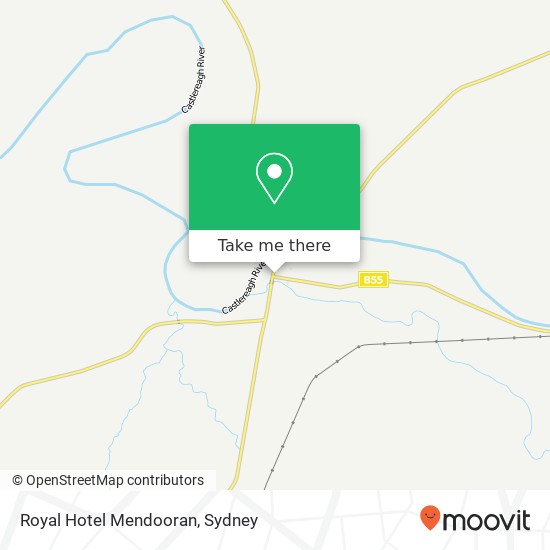 Royal Hotel Mendooran map